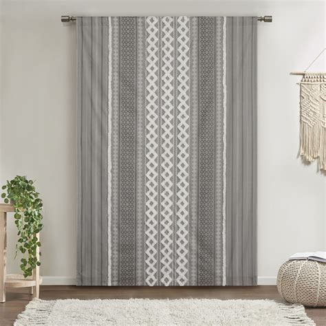 Admir Cotton Printed Curtain Panel .